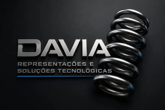 Daviatech · representação técnica de molas industriais