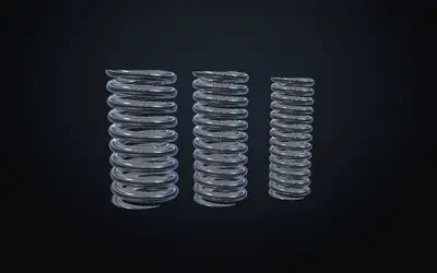 Render 3D de micro-mola