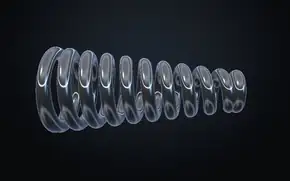 Molas de compressão: modelo Cônica
